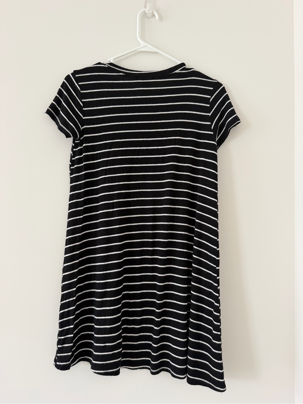 Forever 21 Black & White Striped T Shirt Dress Women’s Medium - Picture 3 of 5
